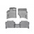 Коврики салона WeatherTech Audi Q7 2006-, Серые