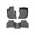 Коврики салона WeatherTech Mercedes E-Class W212  2014-, Черные