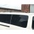 Рейлинги черные для Peugeot Expert 2007-2017гг. с пластиковыми опорами
