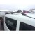 Рейлинги хромированные для Fiat Doblo 2010- с металлическими опорами