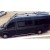 Рейлинги Shark (черные опоры) для Volkswagen Crafter 2006-2017гг