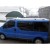 Рейлинги черные для Nissan Primastar 2002-2014гг. с пластиковыми опорами