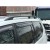 Рейлинги черные для Toyota LС 120 Prado с металлическими опорами