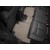 Коврики салона WeatherTech Jeep Wrangler Unlimited 2014-, Бежевые