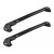 Багажник в штатные места на рейлинге Thule Wingbar Edge Black для Toyota Highlander 2019-