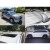 Багажник OEM под оригинал на TOYOTA Highlander 2014-2019, с штатными местами в интегрированных рейлингах