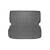 Коврик багажника WeatherTech 40557 Infiniti QX60 2014-, Черный до второго ряда