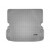 Коврик багажника WeatherTech 42557 Nissan Pathfinder 2013-, Серый до второго ряда