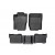 Коврики салона Mercedes GL-Class X164 2006-11 WeatherTech 44016-1-2 , Черные