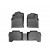 Коврики салона WeatherTech Toyota Tacoma 2005-2011 Double Cab, Черные С двуми фиксаторами
