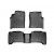Коврики салона WeatherTech 441211-440702 Toyota Land Cruiser 120 Prado, Черные