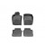Коврики салона Porsche Panamera 2009- WeatherTech 44257-1-2 , Черные