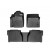 Коврики салона WeatherTech Toyota Tundra 2007-2011 Double Cab, Черные