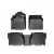 Коврики салона WeatherTech Toyota Tundra 2007-2011 Crew Max, Черные