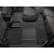Коврики салона Toyota Sienna 2013- WeatherTech 444751-443004 , Черные для 7 местной 