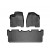 Коврики салона WeatherTech Toyota Sienna 2003-2010, Черные 1+2 ряд. Передний раздельный