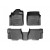 Коврики салона WeatherTech Toyota Sequoia  с 2012 Platinum, Черные 