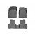 Коврики салона  Nissan Juke 2011- WeatherTech 44504-1-2, Черные