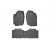 Коврики салона Toyota Rav4 2013- WeatherTech 44510-1-2 , Черные