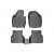 Коврики салона Volkswagen Tiguan 2007- WeatherTech 445461-441522 , Черные