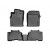 Коврики салона Toyota FJ Cruiser 2012-  WeatherTech 446041-443112 черные