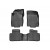 Коврики салона  Nissan X-Trail 2014- WeatherTech 44630-1-2, Черные