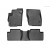 Коврики салона Mitsubishi Outlander 2015- WeatherTech 446511-441622  , Черные