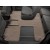 Коврики салона WeatherTech Toyota Sienna 2013-, Бежевые для 7 местной модели