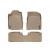 Коврики салона WeatherTech Honda CR-V 2007-2012, Бежевые 1+2 ряд. Передний ряд раздельный