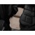 Коврики салона Porsche Cayenne 2011- WeatherTech 45333-1-2, Бежевые