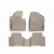 Коврики салона WeatherTech Hyundai Santa Fe 2012-, Бежевые