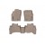 Коврики салона WeatherTech Toyota Land Cruiser 150 Prado с 2013, Бежевые 