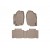 Коврики салона Toyota Rav4 2013- WeatherTech 45510-1-2 , Бежевые