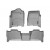 Коврики салона WeatherTech Cadillac Escalade 2007-2014, Серые