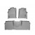 Коврики салона WeatherTech Toyota Tacoma 2005-2011 Double Cab, Серые