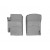 Коврики салона Suzuki Grand Vitara 2006- WeatherTech 46189-1-2 , Серые