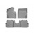 Коврики салона WeatherTech Mercedes G-Class 2002-2012, Серые