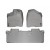Коврики салона WeatherTech Toyota Sienna 2011-2012, Серые для 8 местной модели
