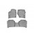 Коврики салона  Porsche Cayenne 2011- WeatherTech 46333-1-3, Серые 