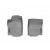 Коврики салона  Mercedes GL-Class X166 2012- WeatherTech 46401-1-2, Серые