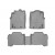 Коврики салона Toyota Tacoma 2012- Double Cab WeatherTech 464531-460213 , Серые