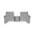 Коврики салона WeatherTech Daihatsu Terios 2006-2010, Серые