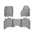 Коврики салона WeatherTech Dodge Dodge Ram 1500 Crew Cab 2012-, Серые