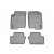 Коврики салона WeatherTech Jeep Compass 2008-, Серые