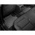 Коврики салона Volkswagen Golf 2013- WeatherTech 44496-1-2, Черные