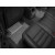 Коврики салона задние Porsche Macan 2014- WeatherTech 442303, Черные