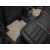 Коврики салона задние Porsche Macan 2014- WeatherTech 452303, Бежевые