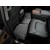 Коврики салона задние Nissan Patrol Y62 2010- WeatherTech 443362, Черные