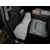 Коврики салона задние Nissan Patrol Y62 2010- WeatherTech 463362, Серые