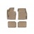 Коврики салона WeatherTech MINI Countryman 2011-, Бежевые